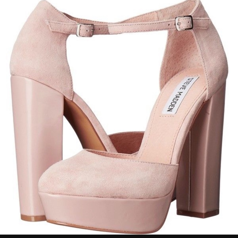 Steve Madden Darla Heels in Blush